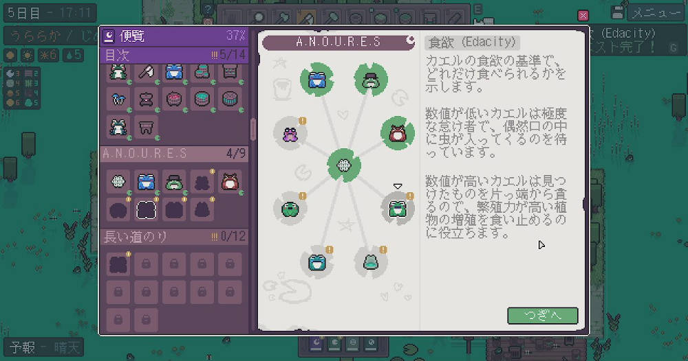 Edacity、食欲についての説明