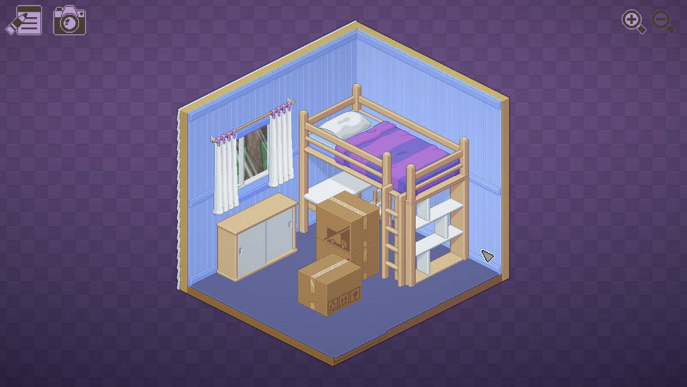 Unpackingの最初の部屋
