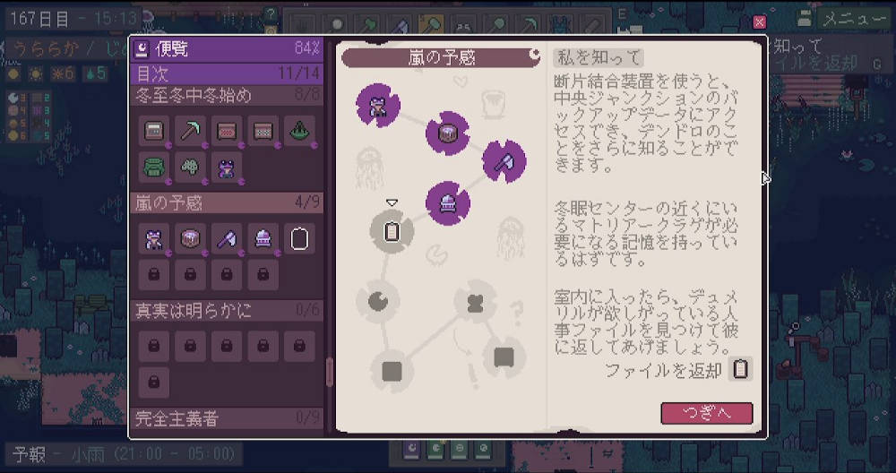 ガイドの「私を知って」のページ