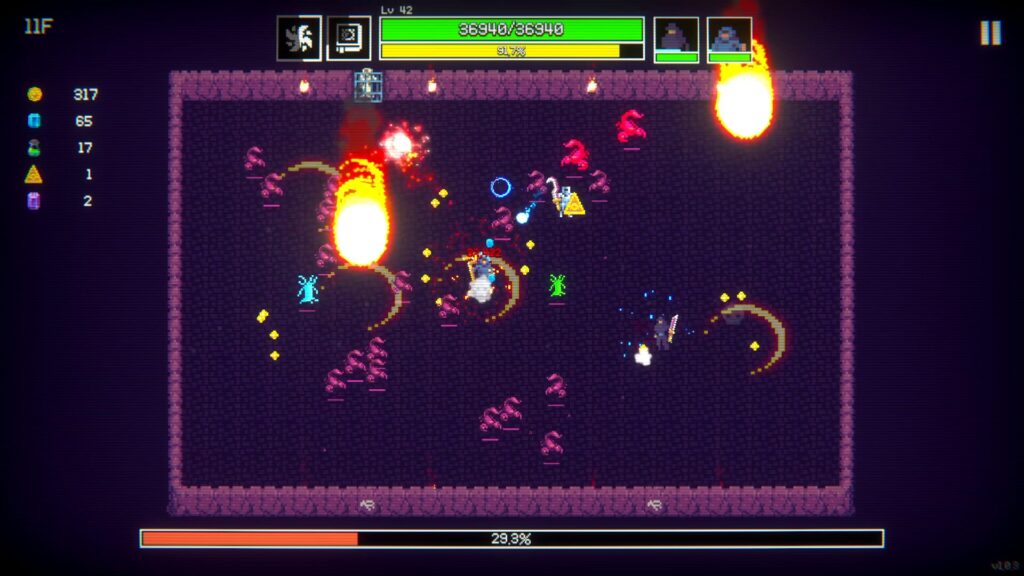 雑魚モンスターの露払い