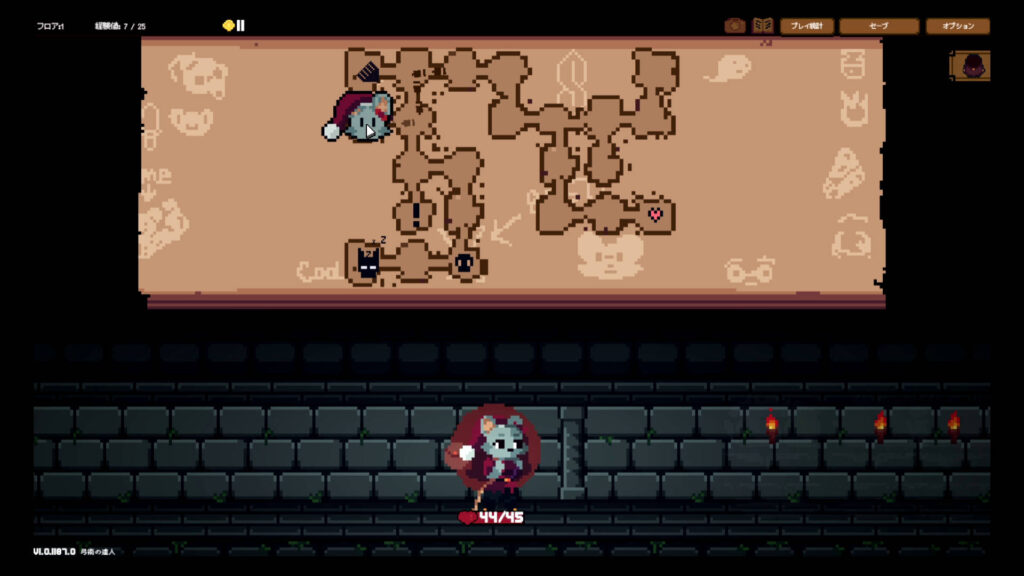 BackpackHeroのマップ